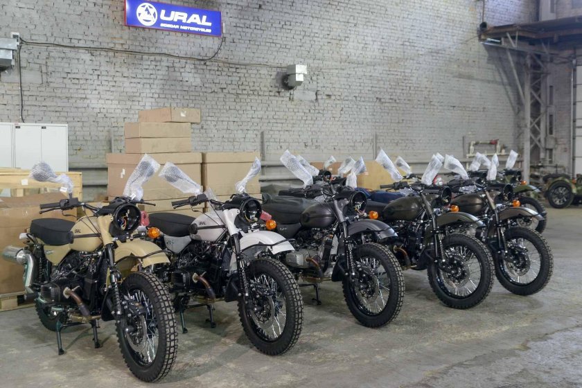 Мотоцикл Урал 2023 года