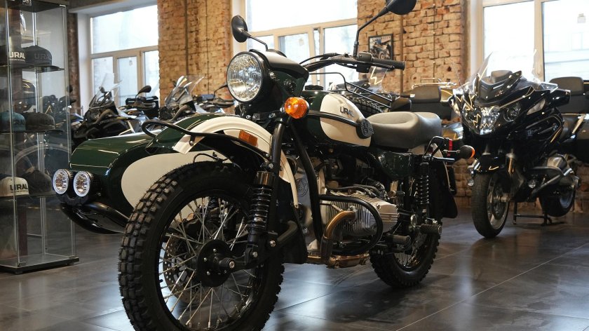 Экспортный мотоцикл урал