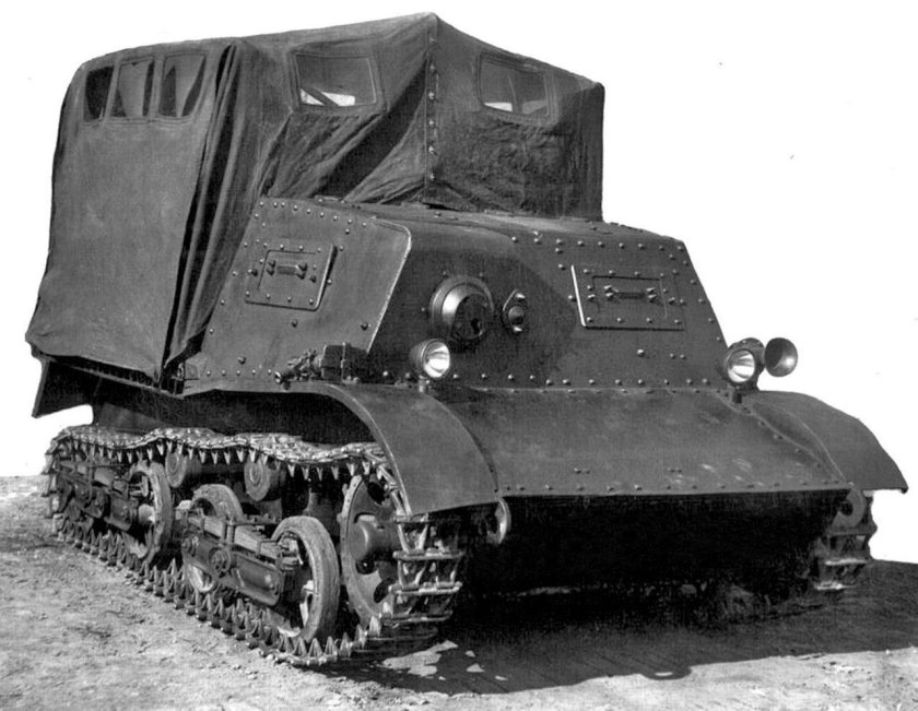 Тягач комсомолец т 20