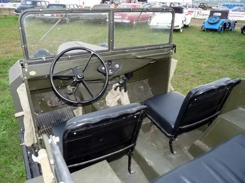 ГАЗ 67 салон