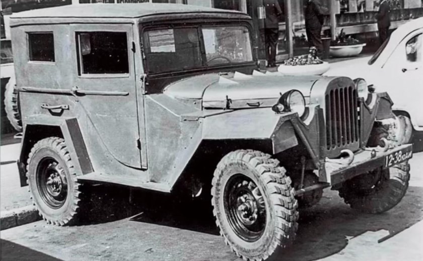 Советский внедорожник газ 67