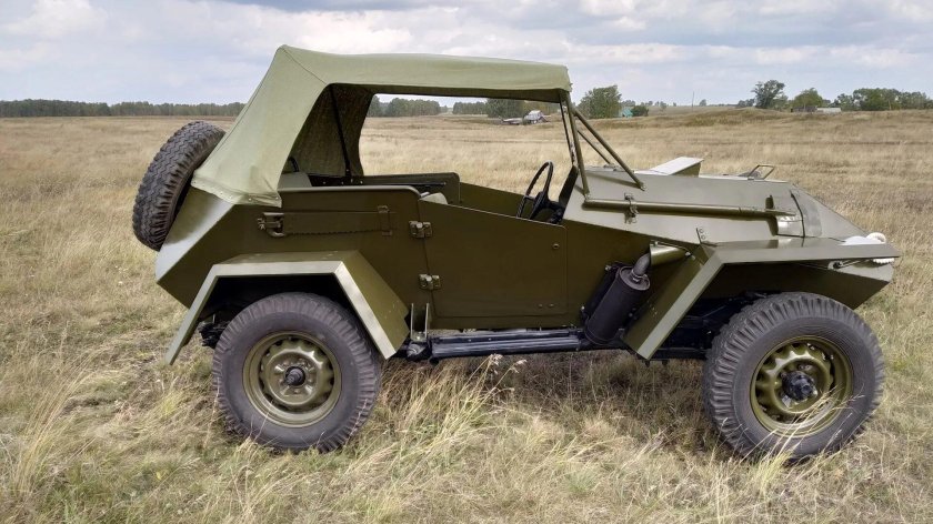 Военный джип ГАЗ 67