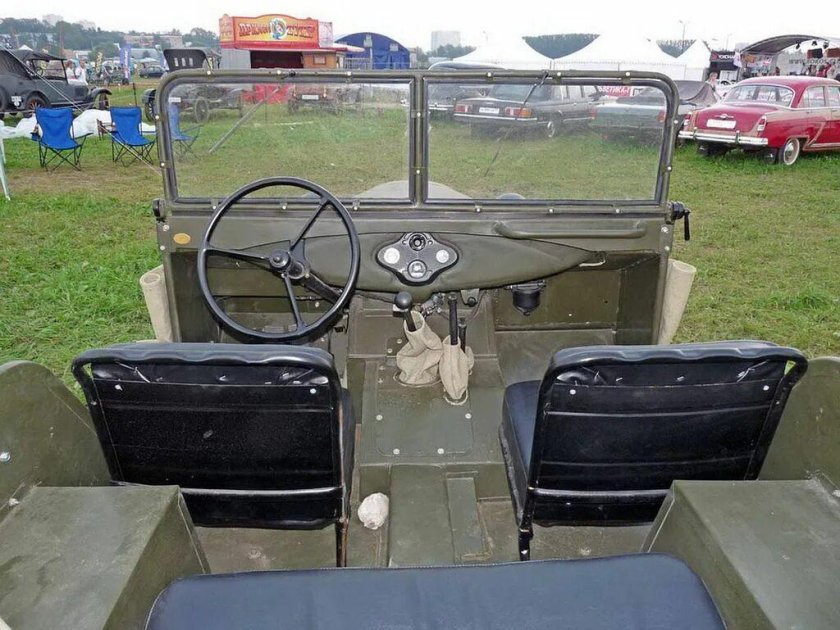 ГАЗ 67 салон