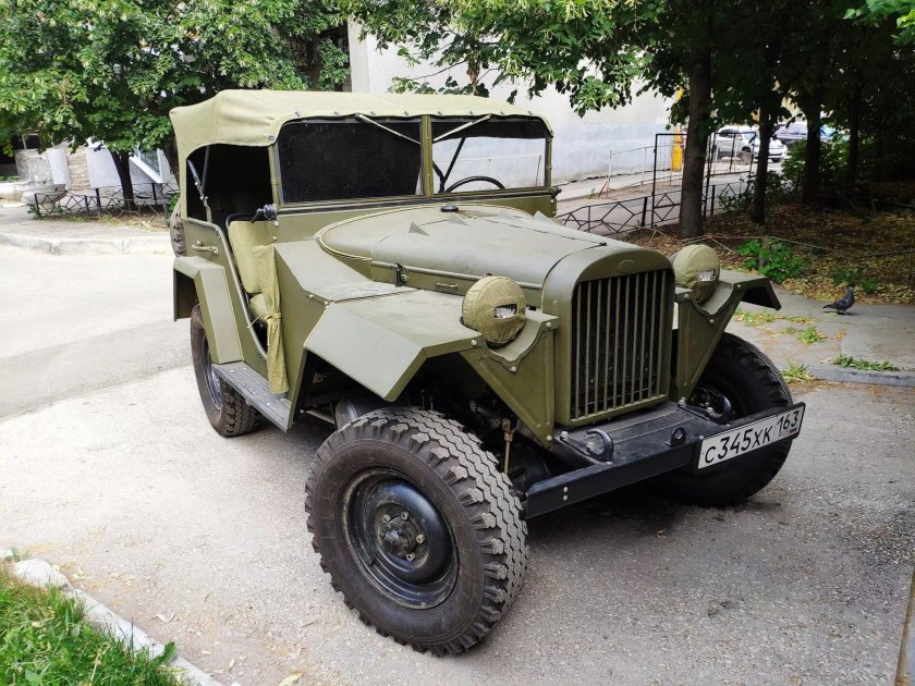 Военный джип ГАЗ 67