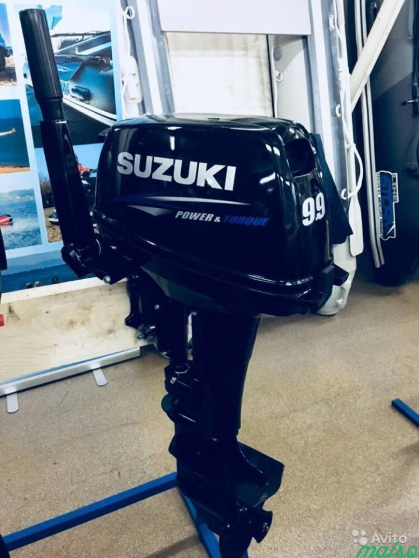 Лодочный мотор Suzuki 9.9 2х тактный