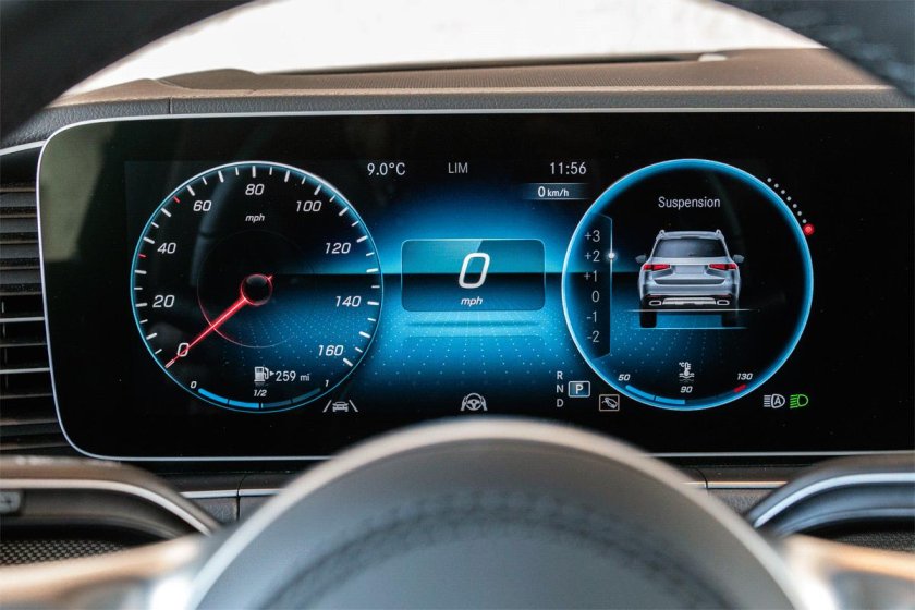 Mercedes Benz приборная панель 2020