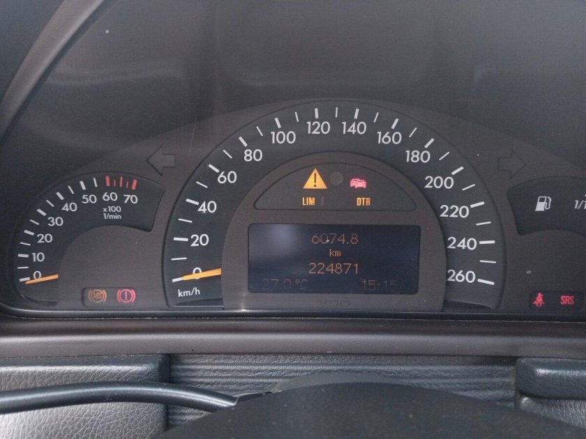 Панель приборов Мерседес w203