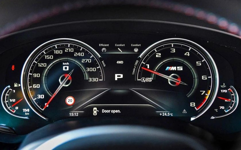 BMW x4 приборная панель