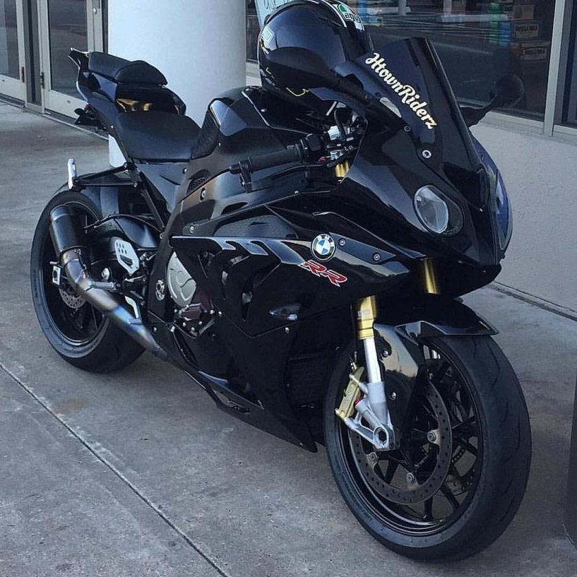BMW s1000rr черный