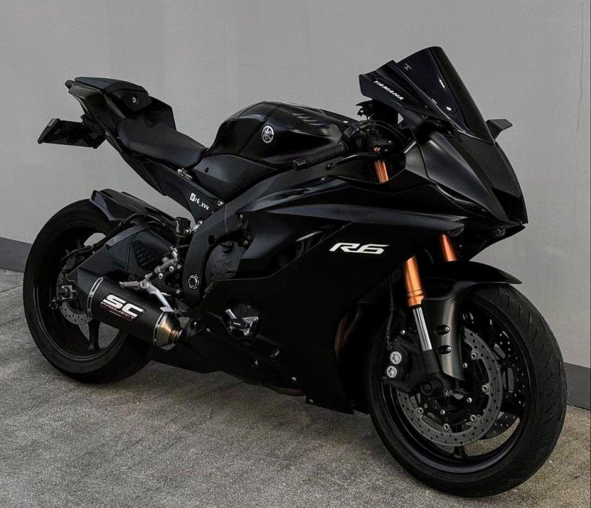 Спортивный мотоцикл ямаха