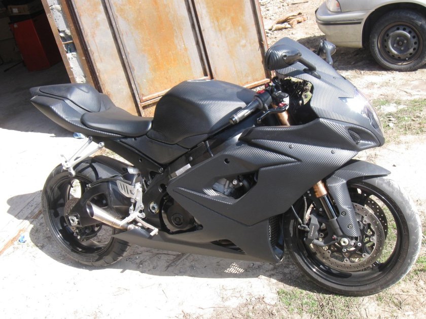 Мотоциклы обтянутые пленкой