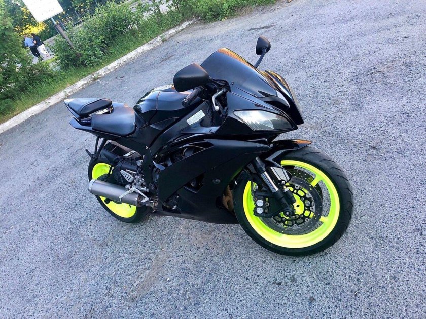 Yamaha YZF r6 кислотный
