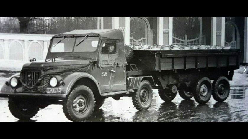 ГАЗ 69 седельный тягач