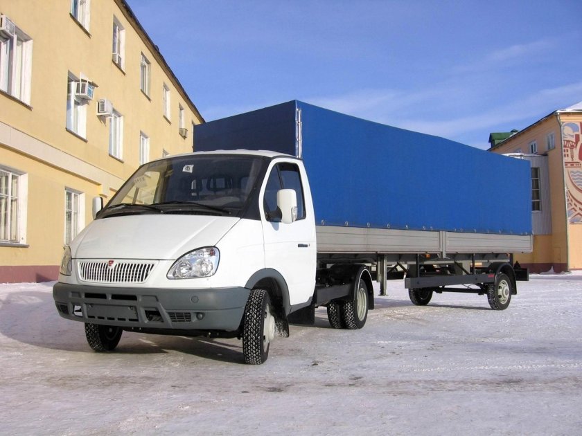 Газель седельный тягач 33104