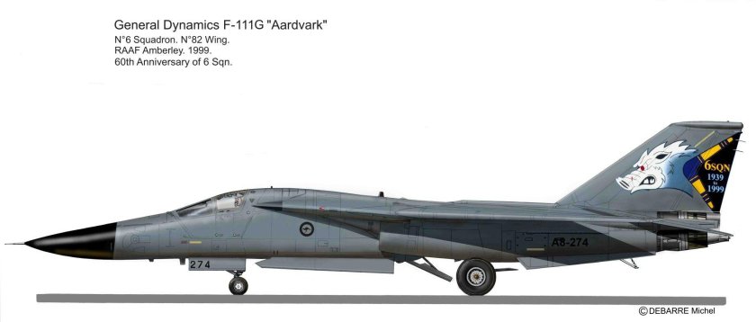 Бомбардировщик f-111f