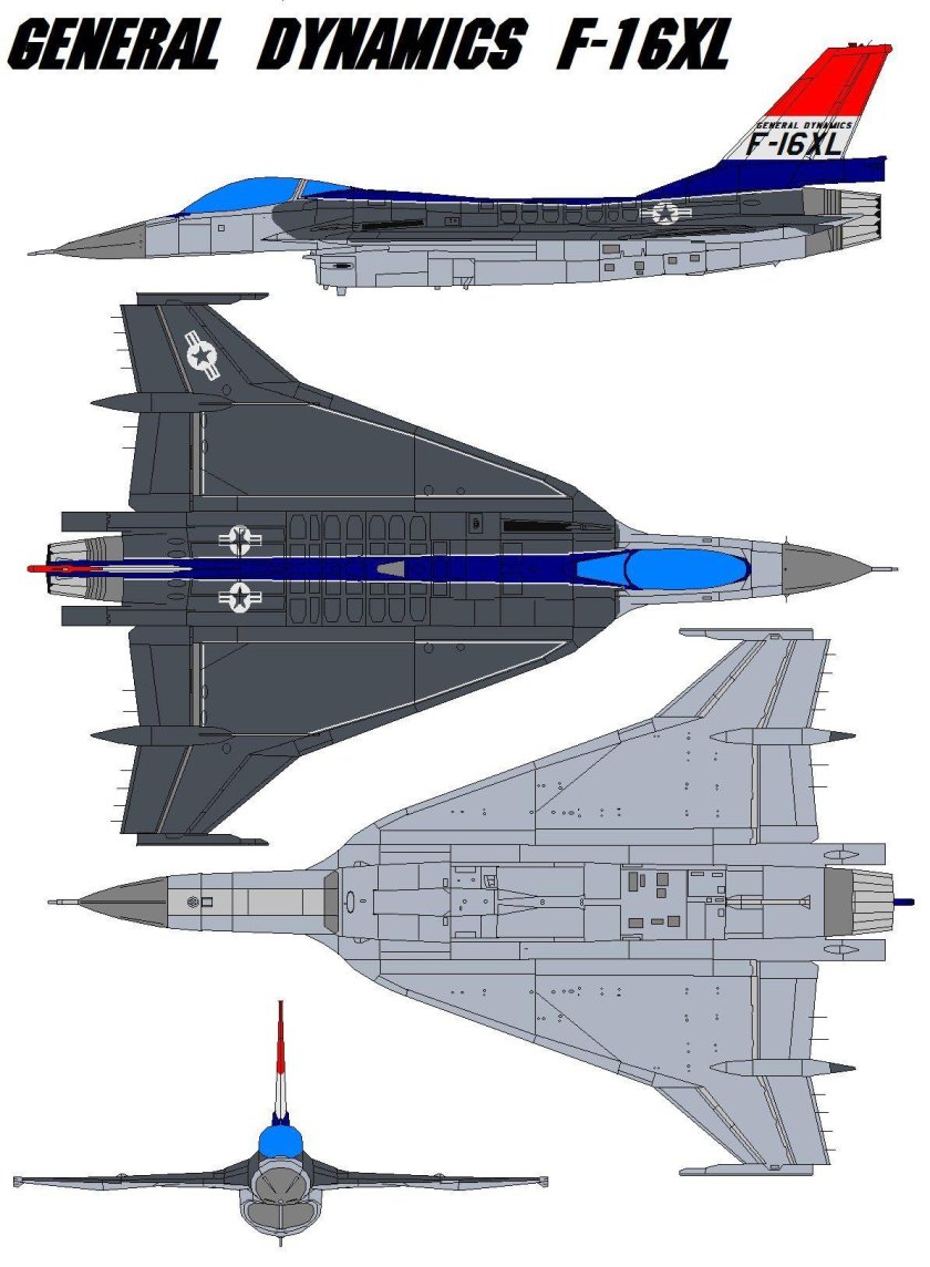 General Dynamics f-16xl