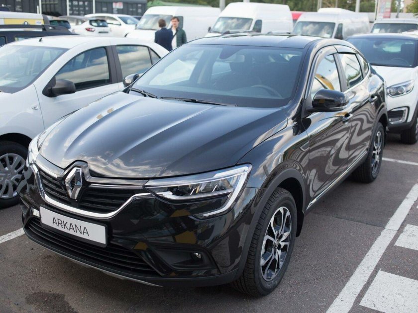 Рено аркана 2019 черная