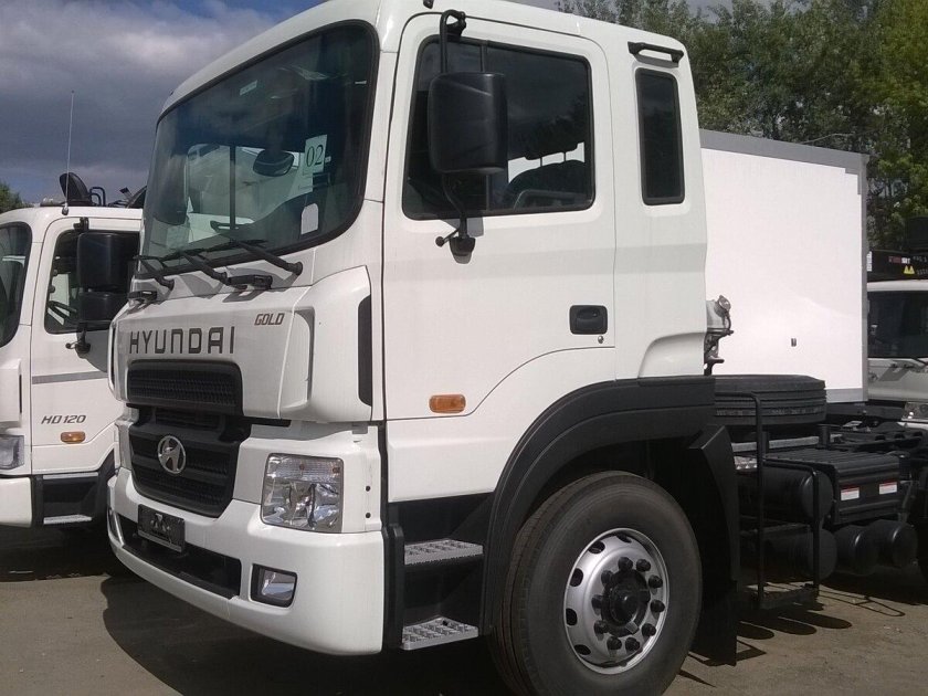 Хендай hd500 тягач