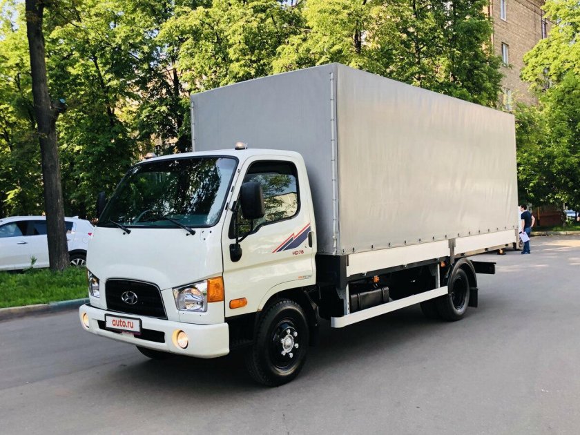 Hyundai hd78 бортовой