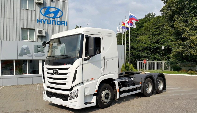 Грузовики Hyundai Xcient