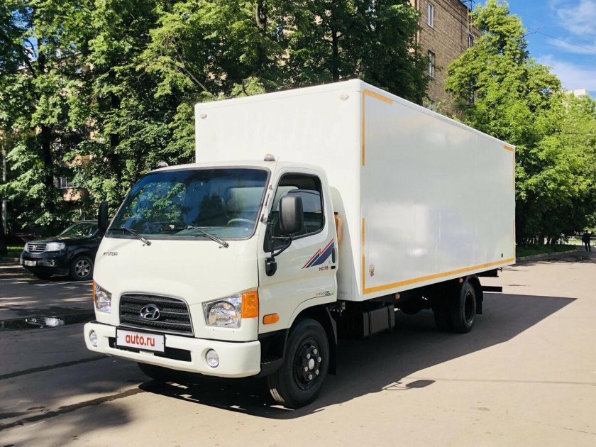 Грузовой фургон Hyundai hd78