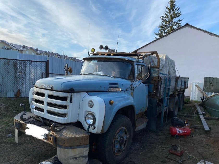 Зил 130 самосвал колхозник