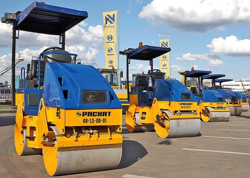 Тротуарный каток Раскат RV-3.5DD