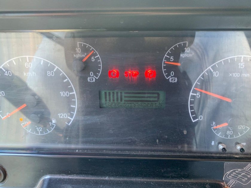 Подмотка спидометра МАЗ евро 5