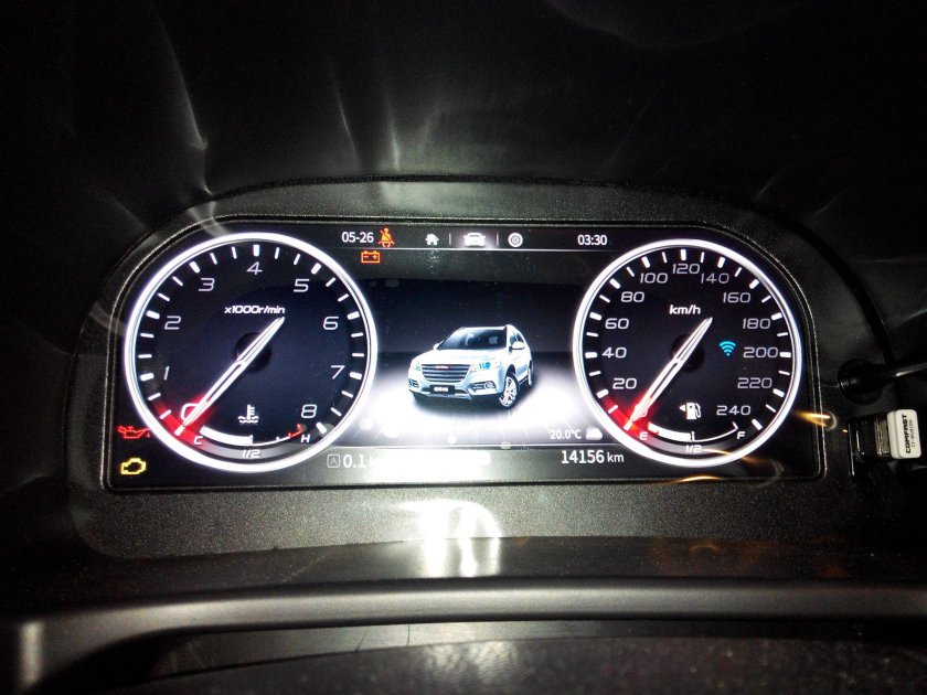 Приборная панель Haval h6