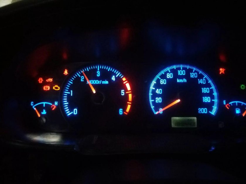 Панель приборов Hover h2