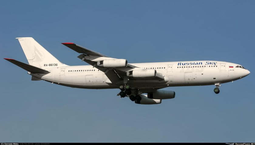 Ilyushin il 86 aeroflot don