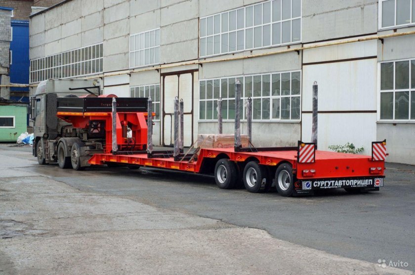 Трал с передним заездом