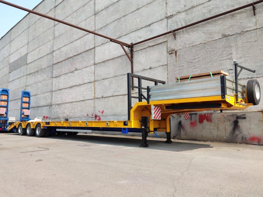 Низкорамные прицепы