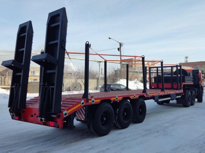 Полуприцеп трал