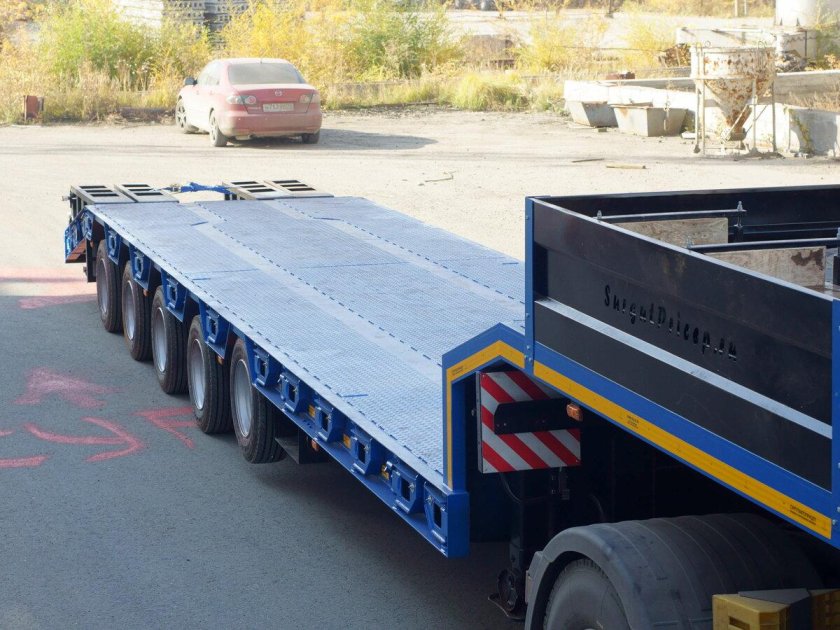 Прицепной трал 60т