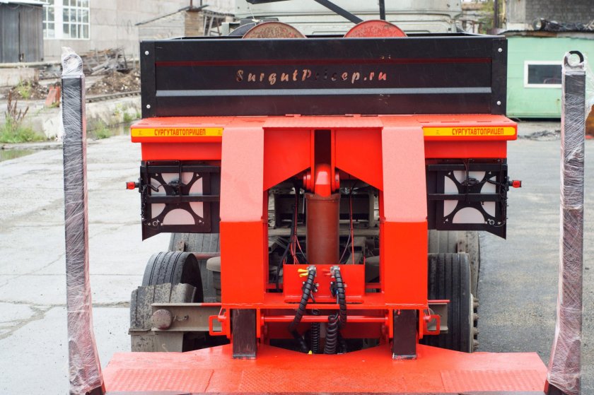 Трал корыто с передним заездом