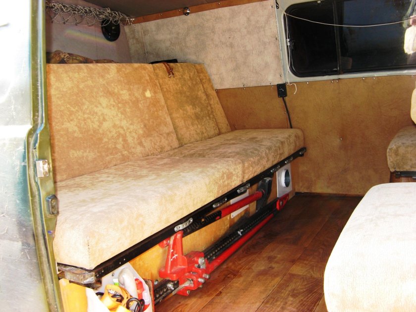 Спальник в УАЗ 3909