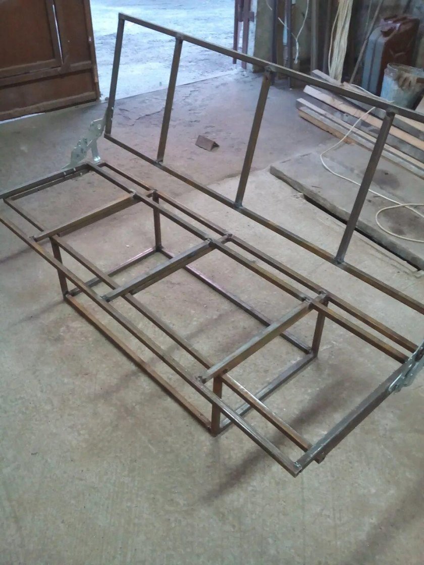 Диван в УАЗ Буханка чертежи