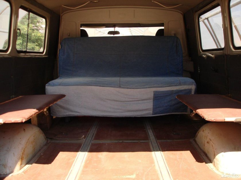 Спальное место в УАЗ Буханка