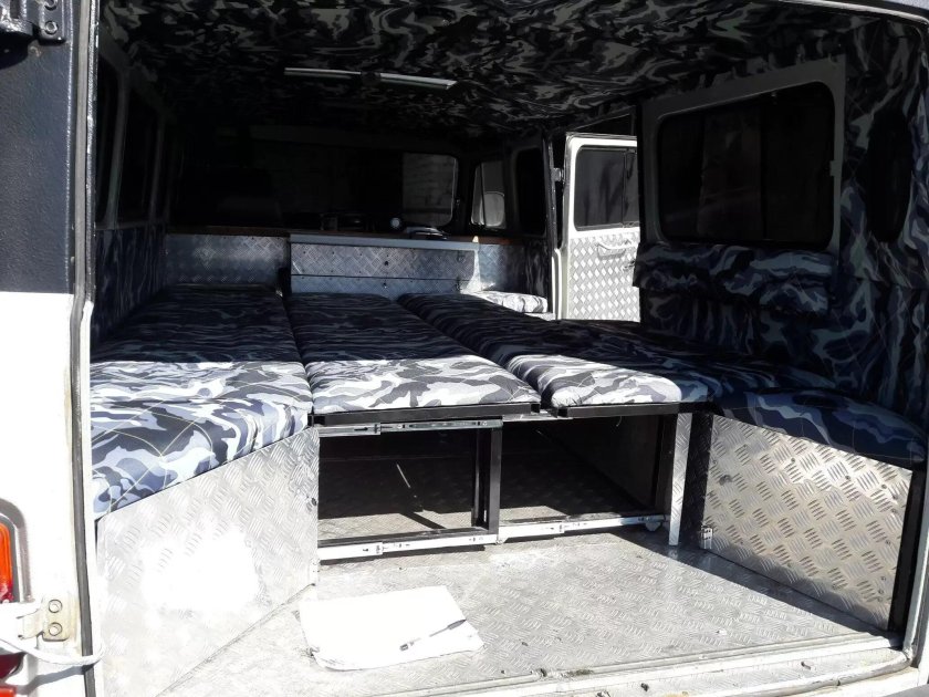 УАЗ 452 салон трансформер