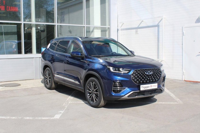Chery Tiggo 8 Pro синий
