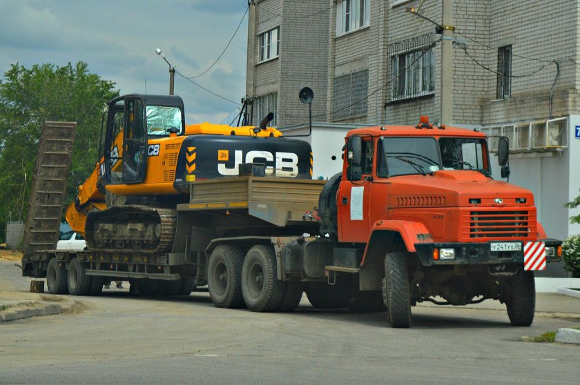 Краз 6443 седельный тягач