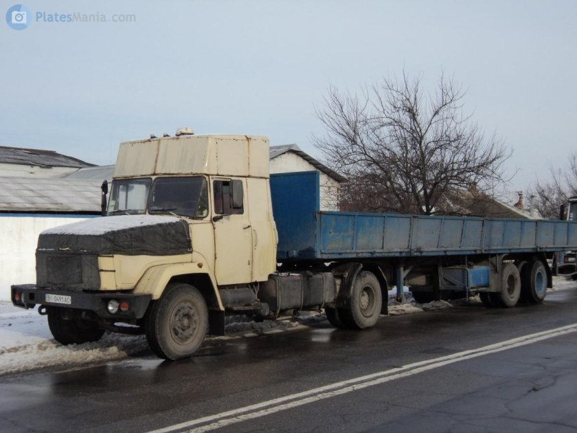 КРАЗ 5444 седельный тягач