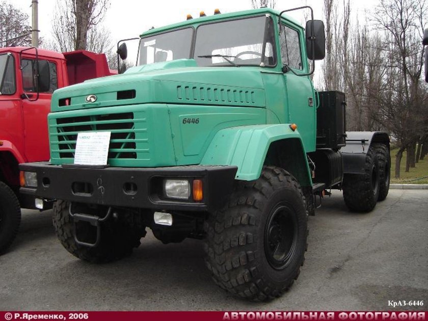 КРАЗ 6446 седельный тягач