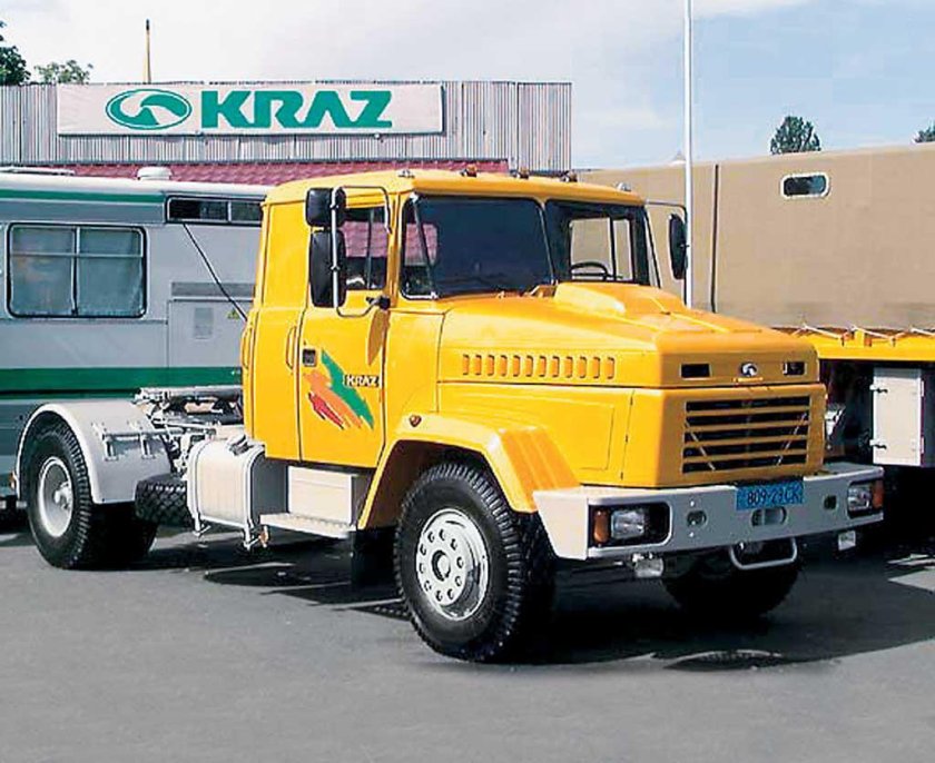 КРАЗ 5444 седельный тягач