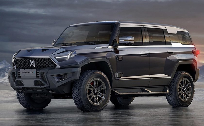 Китайский дорогой джип гибрид