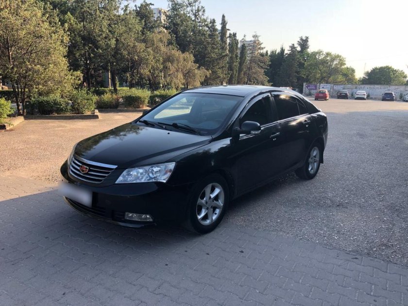 Geely Emgrand ec7 2013 черный