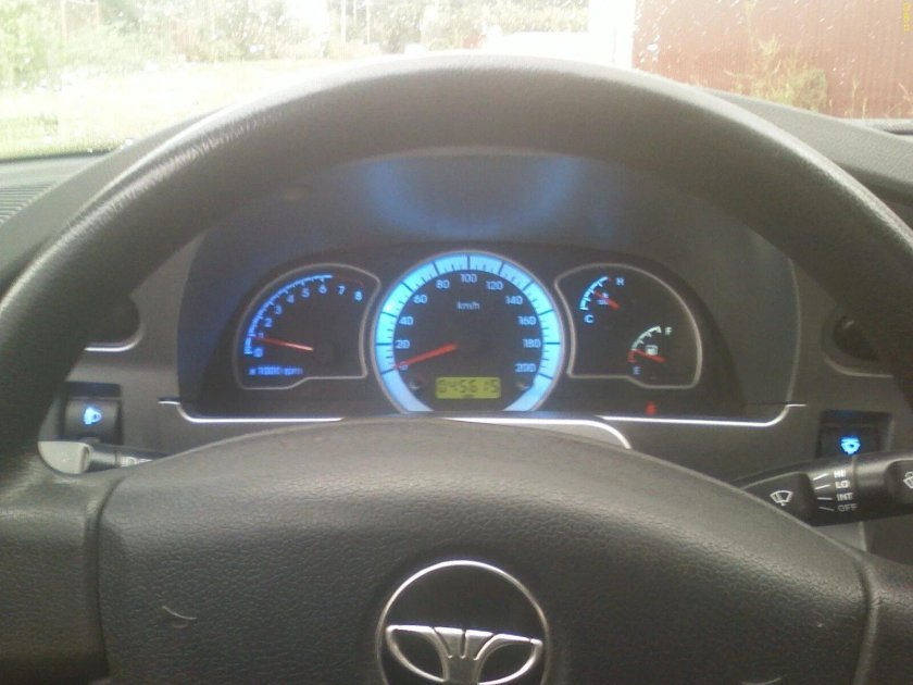 Приборная панель дэу нексия