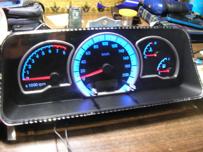 Приборная панель дэу нексия