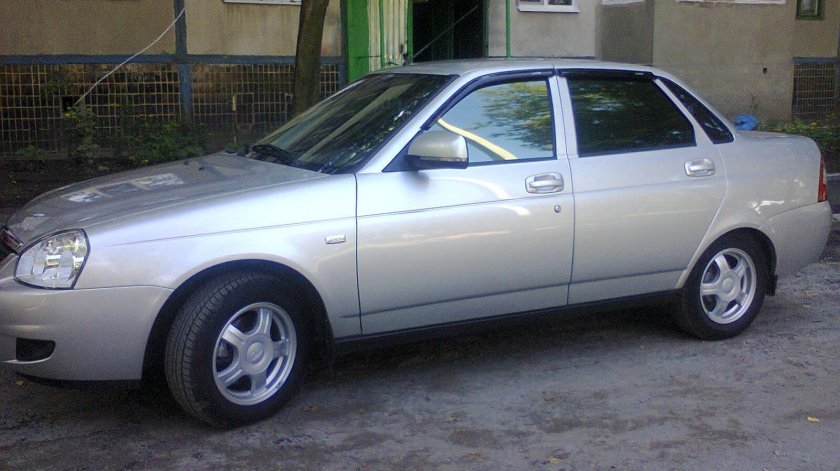 Лада Приора седан Снежная Королева